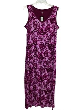 Avenue Purple Tie Dyed Maxi Dress NWT Womens size 14/16